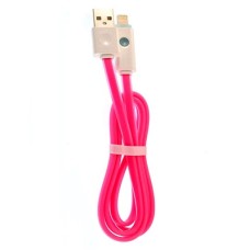 USB кабель MicroUSB, 1.0 м., China, Рожевий