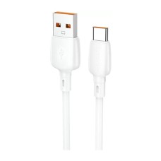 USB кабель Borofone BX93, Type-C, 1.0 м., Білий