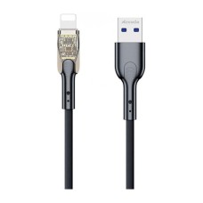 USB кабель Proda PD-B94i Apple iPhone SE 2022, iPhone 14 Pro Max, iPhone 14 Plus, iPhone 14 Pro, iPhone 14, iPhone 13 Pro, iPhone 13 Mini, iPhone 13, iPhone 13 Pro Max, iPhone 12 Mini, iPhone 12 Pro Max, iPhone 12 Pro, Lightning, 1.0 м., Чорний