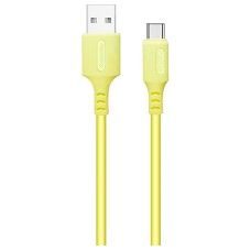 USB кабель ColorWay CBUC043, Type-C, 1.0 м., Жовтий