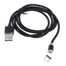 USB кабель Type-C, 1.0 м., China, Чорний