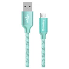 USB кабель ColorWay CBUM002, MicroUSB, 1.0 м., М'ятний