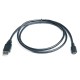 USB кабель REAL-EL Premium, MicroUSB, 1.0 м., Чорний