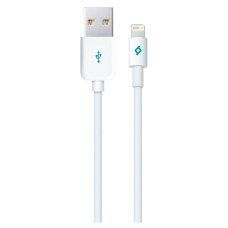 USB кабель Ttec 2DKM01B Apple iPhone SE 2022, iPhone 14 Pro Max, iPhone 14 Plus, iPhone 14 Pro, iPhone 14, iPhone 13 Pro, iPhone 13 Mini, iPhone 13, iPhone 13 Pro Max, iPhone 12 Mini, iPhone 12 Pro Max, iPhone 12 Pro, Lightning, 1.2 м., Білий