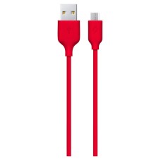 USB кабель Ttec 2DK7530K, MicroUSB, 1.2 м., Червоний