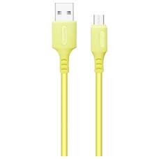 USB кабель ColorWay CBUM043, MicroUSB, 1.0 м., Жовтий