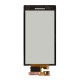 Дисплей Sony LT26i Xperia S, з сенсором, Чорний
