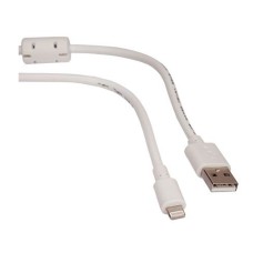 USB кабель Sumdex DCI-2150WT Apple iPhone SE 2022, iPhone 14 Pro Max, iPhone 14 Plus, iPhone 14 Pro, iPhone 14, iPhone 13 Pro, iPhone 13 Mini, iPhone 13, iPhone 13 Pro Max, iPhone 12 Mini, iPhone 12 Pro Max, Lightning, 1.0 м., Білий