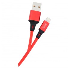 USB кабель Tecro LT-0100RD Apple iPhone SE 2022, iPhone 14 Pro Max, iPhone 14 Plus, iPhone 14 Pro, iPhone 14, iPhone 13 Pro, iPhone 13 Mini, iPhone 13, iPhone 13 Pro Max, iPhone 12 Mini, iPhone 12 Pro Max, Lightning, 0.2 м., Червоний