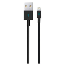 USB кабель Ttec 2DK7508S Apple iPhone SE 2022, iPhone 14 Pro Max, iPhone 14 Plus, iPhone 14 Pro, iPhone 14, iPhone 13 Pro, iPhone 13 Mini, iPhone 13, iPhone 13 Pro Max, iPhone 12 Mini, iPhone 12 Pro Max, iPhone 12 Pro, Lightning, 1.0 м., Чорний