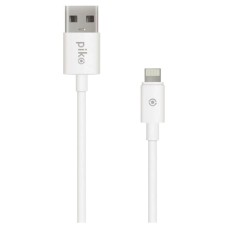 USB кабель Piko CB-UL12 Apple iPhone SE 2022, iPhone 14 Pro Max, iPhone 14 Plus, iPhone 14 Pro, iPhone 14, iPhone 13 Pro, iPhone 13 Mini, iPhone 13, iPhone 13 Pro Max, iPhone 12 Mini, iPhone 12 Pro Max, iPhone 12 Pro, Lightning, 2.0 м., Білий