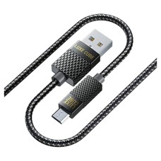 USB кабель Luxe Cube Premium, MicroUSB, 1.0 м., Сірий