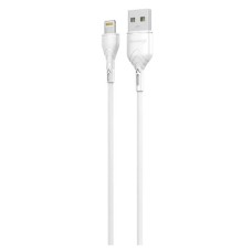 USB кабель Grand-X PL01W Apple iPhone SE 2022, iPhone 14 Pro Max, iPhone 14 Plus, iPhone 14 Pro, iPhone 14, iPhone 13 Pro, iPhone 13 Mini, iPhone 13, iPhone 13 Pro Max, iPhone 12 Mini, iPhone 12 Pro Max, iPhone 12 Pro, Lightning, 1.0 м., Білий