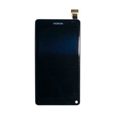 Дисплей Nokia N9, з сенсором, Чорний