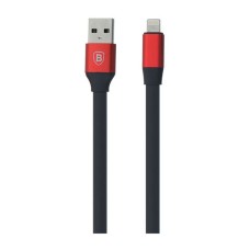 USB кабель Baseus CALMBJ-B Apple iPhone SE 2022, iPhone 14 Pro Max, iPhone 14 Plus, iPhone 14 Pro, iPhone 14, iPhone 13 Pro, iPhone 13 Mini, iPhone 13, iPhone 13 Pro Max, iPhone 12 Mini, iPhone 12 Pro Max, Lightning, 0.23 м., Чорний