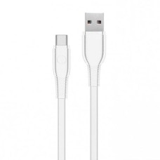 USB кабель Walker C595, Type-C, 1.0 м., Білий