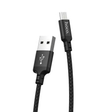 USB кабель Hoco X91, MicroUSB, 3.0 м., Чорний