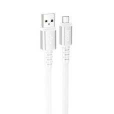 USB кабель Hoco X85, MicroUSB, 1.0 м., Білий