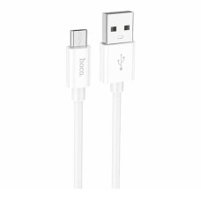 USB кабель Hoco X87, MicroUSB, 1.0 м., Білий