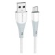 USB кабель Borofone BX60, MicroUSB, 1.0 м., Белый