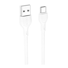 USB кабель XO NB200, Type-C, 2.0 м., Білий