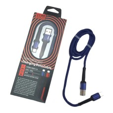 USB кабель EMY MY-452, Type-C, 1.0 м., Чорний