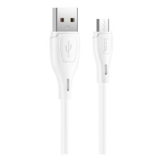 USB кабель Hoco X61, MicroUSB, 1.0 м., Білий