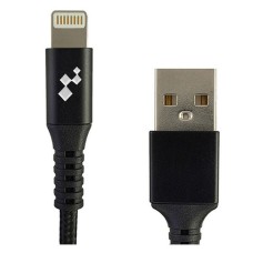 USB кабель iEnergy CA-29 Apple iPhone SE 2022, iPhone 14 Pro Max, iPhone 14 Plus, iPhone 14 Pro, iPhone 14, iPhone 13 Pro, iPhone 13 Mini, iPhone 13, iPhone 13 Pro Max, iPhone 12 Mini, iPhone 12 Pro Max, iPhone 12 Pro, Lightning, 1.0 м., Чорний