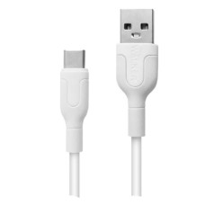 USB кабель Walker C350, Type-C, 1.0 м., Білий