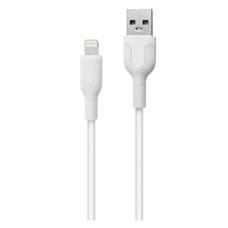 USB кабель Walker C350 Apple iPhone SE 2022, iPhone 14 Pro Max, iPhone 14 Plus, iPhone 14 Pro, iPhone 14, iPhone 13 Pro, iPhone 13 Mini, iPhone 13, iPhone 13 Pro Max, iPhone 12 Mini, iPhone 12 Pro Max, iPhone 12 Pro, Lightning, 1.0 м., Білий