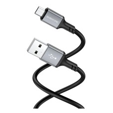 USB кабель Borofone BX83, MicroUSB, 1.0 м., Чорний