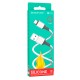 USB кабель Borofone BX83, MicroUSB, 1.0 м., Белый