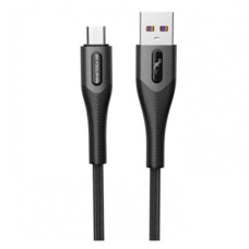 USB кабель SkyDolphin S01V, MicroUSB, 1.0 м., Чорний