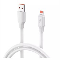 USB кабель Apple iPhone SE 2022, iPhone 14 Pro Max, iPhone 14 Plus, iPhone 14 Pro, iPhone 14, iPhone 13 Pro, iPhone 13 Mini, iPhone 13, iPhone 13 Pro Max, iPhone 12 Mini, iPhone 12 Pro Max, iPhone 12 Pro, iPhone 12, Lightning, 1.0 м., Білий