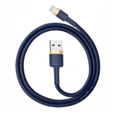 USB кабель Baseus CALKLF-BV3 Cafule Apple iPhone SE 2022, iPhone 14 Pro Max, iPhone 14 Plus, iPhone 14 Pro, iPhone 14, iPhone 13 Pro, iPhone 13 Mini, iPhone 13, iPhone 13 Pro Max, iPhone 12 Mini, iPhone 12 Pro Max, Lightning, 1.0 м., Синій