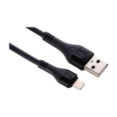 USB кабель EMY MY-742 Apple iPhone SE 2022, iPhone 14 Pro Max, iPhone 14 Plus, iPhone 14 Pro, iPhone 14, iPhone 13 Pro, iPhone 13 Mini, iPhone 13, iPhone 13 Pro Max, iPhone 12 Mini, iPhone 12 Pro Max, iPhone 12 Pro, Lightning, 2.0 м., Сірий