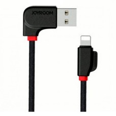 USB кабель Joyroom S-M126 Apple iPhone SE 2022, iPhone 14 Pro Max, iPhone 14 Plus, iPhone 14 Pro, iPhone 14, iPhone 13 Pro, iPhone 13 Mini, iPhone 13, iPhone 13 Pro Max, iPhone 12 Mini, iPhone 12 Pro Max, Lightning, 1.0 м., Чорний