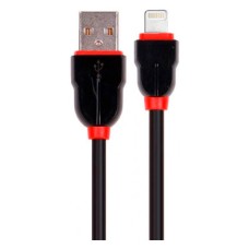 USB кабель LDNIO LS-02 Apple iPhone SE 2022, iPhone 14 Pro Max, iPhone 14 Plus, iPhone 14 Pro, iPhone 14, iPhone 13 Pro, iPhone 13 Mini, iPhone 13, iPhone 13 Pro Max, iPhone 12 Mini, iPhone 12 Pro Max, iPhone 12 Pro, Lightning, 2.0 м., Чорний