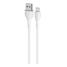 USB кабель Hoco X49 Beloved, MicroUSB, 1.0 м., Білий