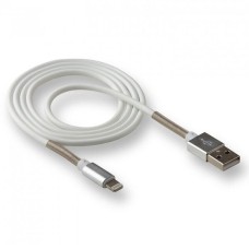 USB кабель Walker C720 Apple iPhone SE 2022, iPhone 14 Pro Max, iPhone 14 Plus, iPhone 14 Pro, iPhone 14, iPhone 13 Pro, iPhone 13 Mini, iPhone 13, iPhone 13 Pro Max, iPhone 12 Mini, iPhone 12 Pro Max, iPhone 12 Pro, Lightning, 1.0 м., Білий