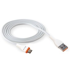 USB кабель Walker C565, MicroUSB, 1.0 м., Білий