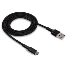 USB кабель Walker C575, MicroUSB, 1.0 м., Чорний