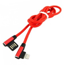 USB кабель Walker C770 Apple iPhone SE 2022, iPhone 14 Pro Max, iPhone 14 Plus, iPhone 14 Pro, iPhone 14, iPhone 13 Pro, iPhone 13 Mini, iPhone 13, iPhone 13 Pro Max, iPhone 12 Mini, iPhone 12 Pro Max, iPhone 12 Pro, Lightning, 1.0 м., Червоний