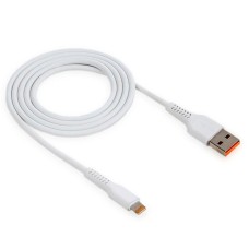 USB кабель Walker C315 Apple iPhone SE 2022, iPhone 14 Pro Max, iPhone 14 Plus, iPhone 14 Pro, iPhone 14, iPhone 13 Pro, iPhone 13 Mini, iPhone 13, iPhone 13 Pro Max, iPhone 12 Mini, iPhone 12 Pro Max, iPhone 12 Pro, Lightning, 1.0 м., Білий