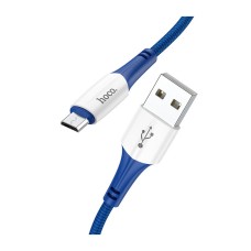 USB кабель Hoco X70, MicroUSB, 1.0 м., Синій