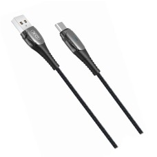 USB кабель XO NB145 Smart Chipset, Type-C, Чорний