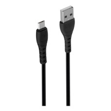 USB кабель XO NB-Q165, MicroUSB, Чорний