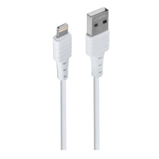 USB кабель Remax RC-179i Apple iPhone SE 2022, iPhone 14 Pro Max, iPhone 14 Plus, iPhone 14 Pro, iPhone 14, iPhone 13 Pro, iPhone 13 Mini, iPhone 13, iPhone 13 Pro Max, iPhone 12 Mini, iPhone 12 Pro Max, iPhone 12 Pro, Lightning, Білий