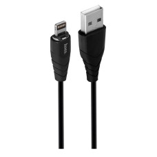 USB кабель Hoco X63 Racer Apple iPhone SE 2022, iPhone 14 Pro Max, iPhone 14 Plus, iPhone 14 Pro, iPhone 14, iPhone 13 Pro, iPhone 13 Mini, iPhone 13, iPhone 13 Pro Max, iPhone 12 Mini, iPhone 12 Pro Max, iPhone 12 Pro, Lightning, Чорний