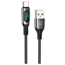 USB кабель Hoco S51 Extreme, Type-C, 1.2 м., Чорний